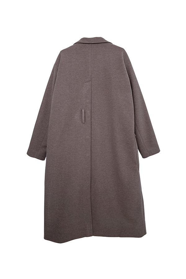 【Nora Lily】 Long Back Slit Tailor Coat(UNISEX)-GREGE-223542043-53