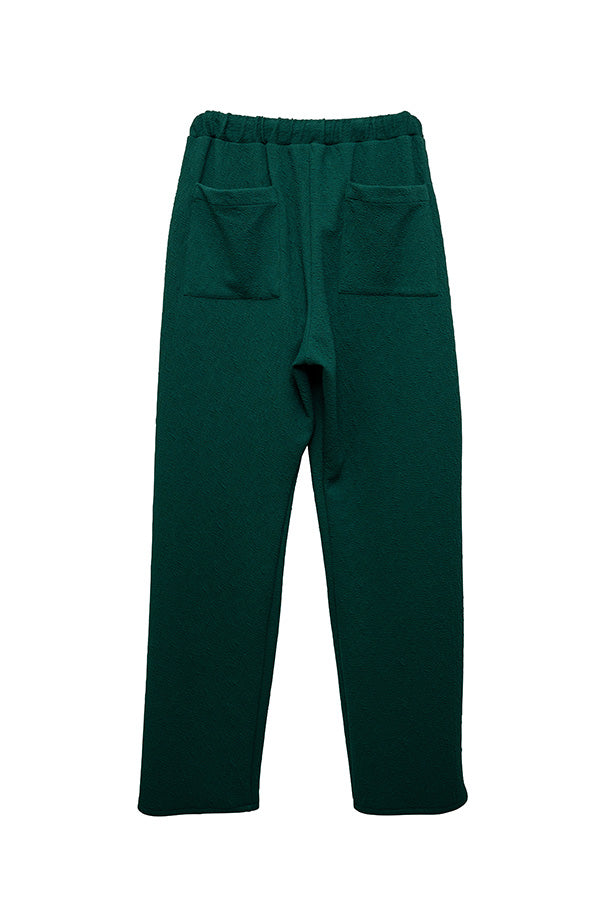 【Nora Lily】 Melange Wide Pants(UNISEX)-GREEN-224160047-22