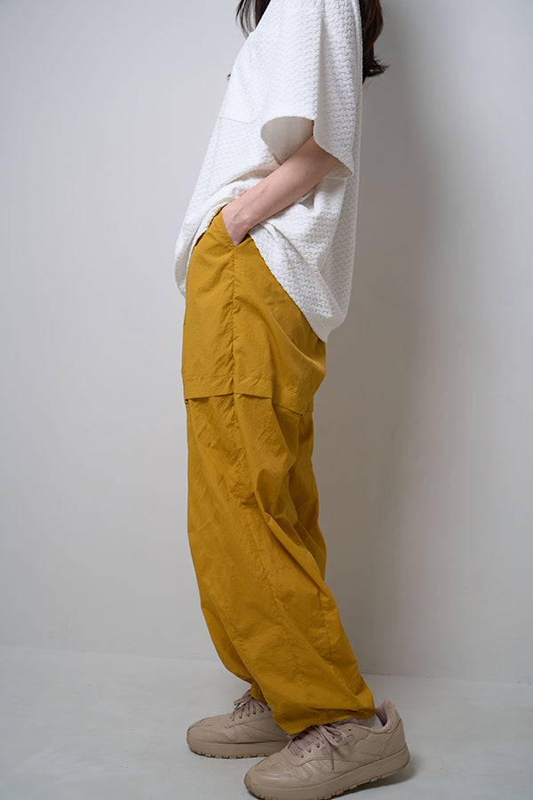 【Nora Lily】Balloon 1Tuck Pants(UNISEX)-YELLOW-224360051-32