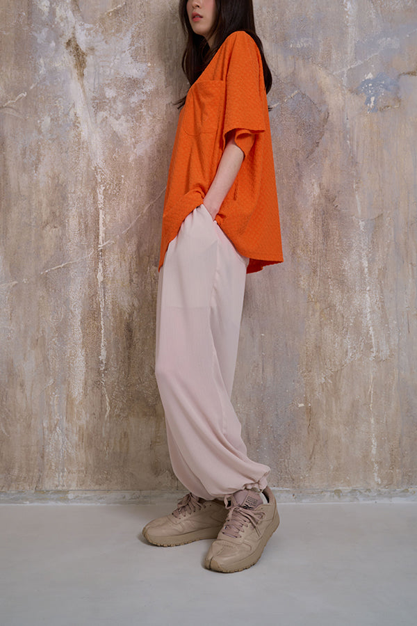 【Nora Lily】2Tuck Wide Relax Pants(UNISEX)-Light Grey Beige-224360052-11