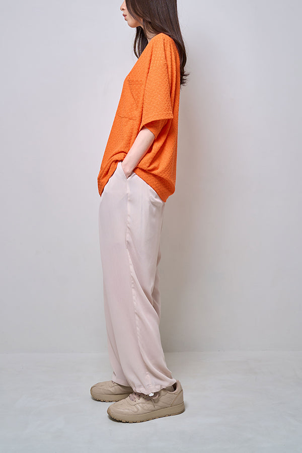 【Nora Lily】2Tuck Wide Relax Pants(UNISEX)-Light Grey Beige-224360052-11