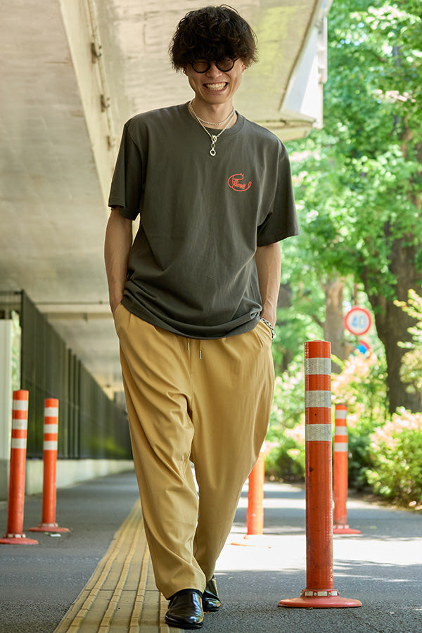 【Nora Lily】2 Tuck Tapered Pants(UNISEX)-Light YELLOW-224360053-31F