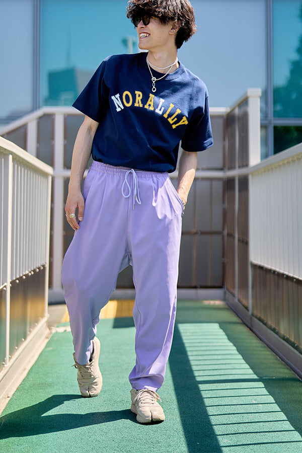 【Nora Lily】2 Tuck Tapered Pants(UNISEX)-PURPLE-224360053-83F