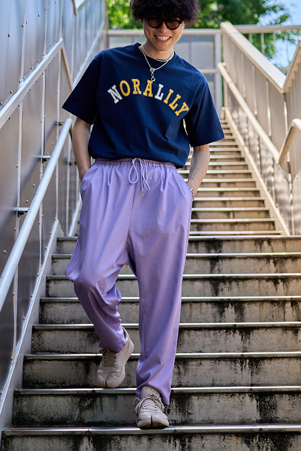 【Nora Lily】2 Tuck Tapered Pants(UNISEX)-PURPLE-224360053-83F