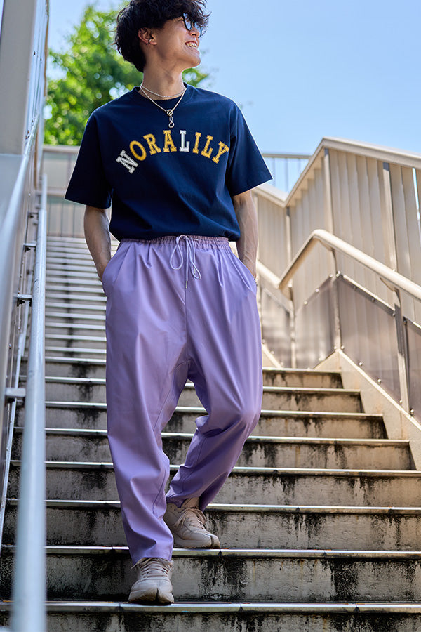 【Nora Lily】2 Tuck Tapered Pants(UNISEX)-PURPLE-224360053-83F