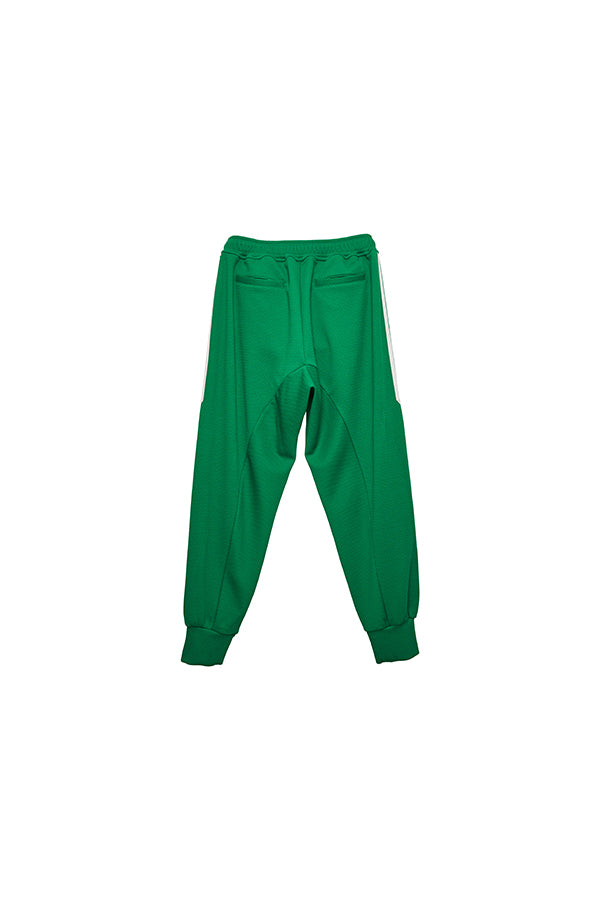 【Nora Lily】Shift Line Track Pants(UNISEX)-GREEN-224360056-22F