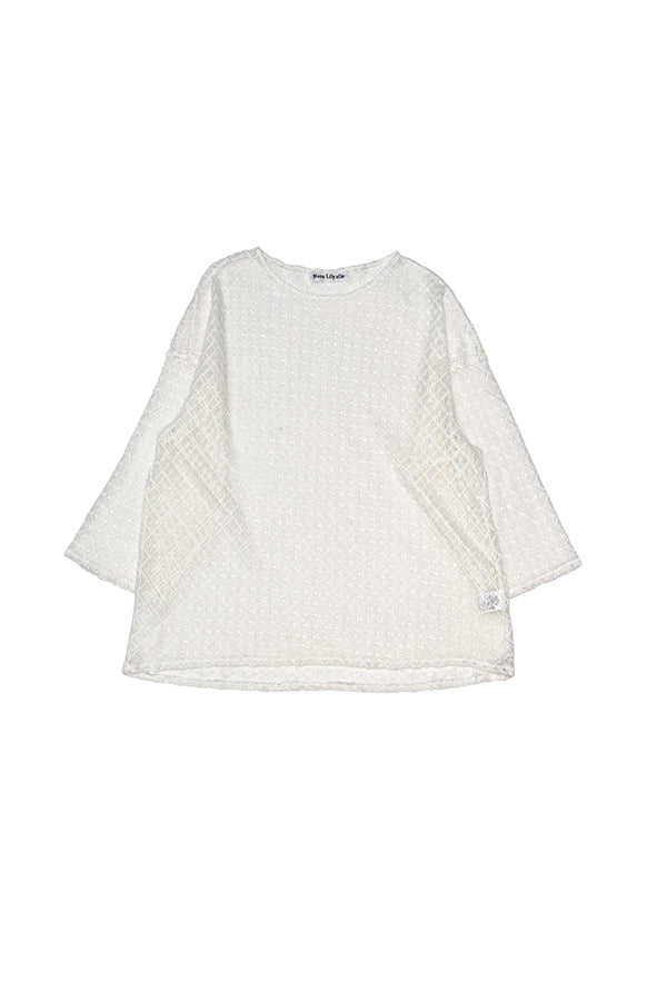 【Nora Lily elle】 Loose Chill Pullover(Women)-WHITE-224380087-01