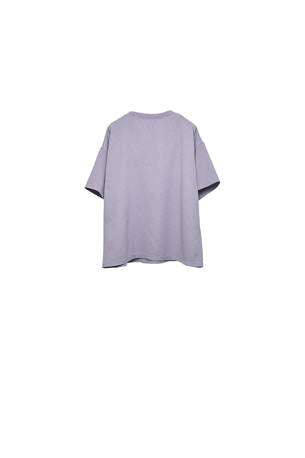 【Nora Lily】Melange China Crew Neck Top(UNISEX)-Light GREY-224380094-11