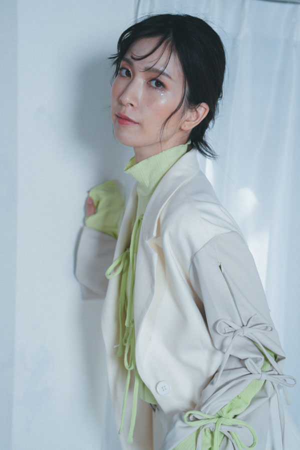 【Nora Lily】「elle」Ribbon Jacket-Off White-224542087-04F