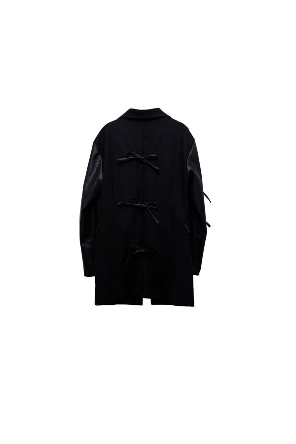 【Nora Lily】「elle」Ribbon Jacket-Black-224542087-19F