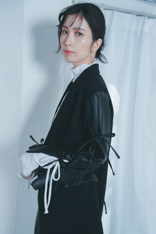 【Nora Lily】「elle」Ribbon Jacket-Black-224542087-19F