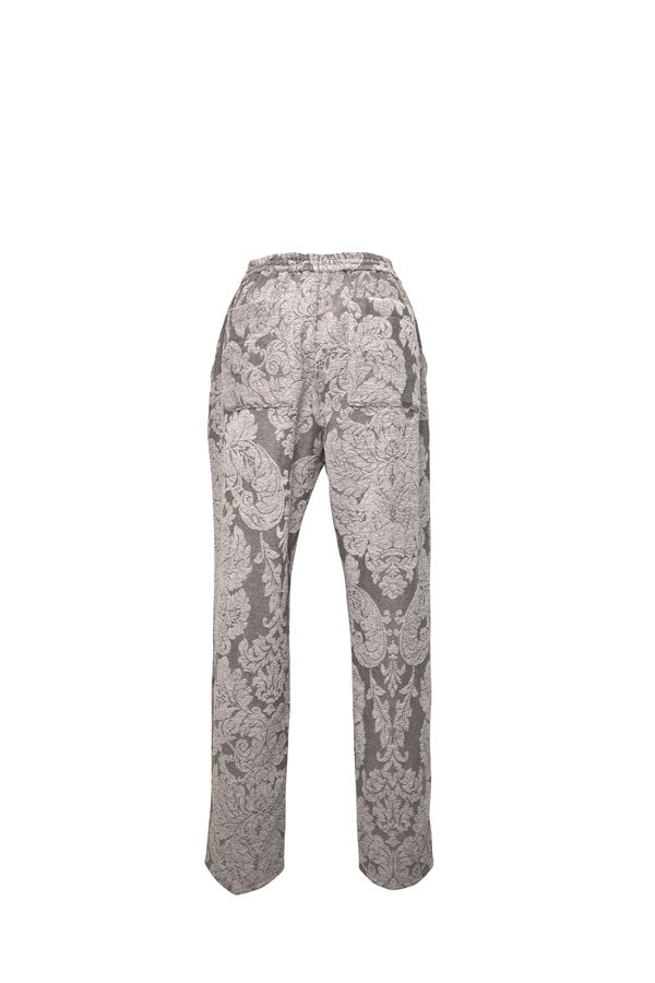 【Nora Lily】Flower Hairy Pants (UNISEX)-GREY-224560060-11F