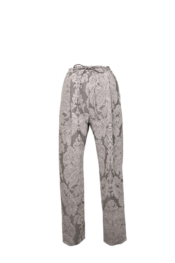 【Nora Lily】Flower Hairy Pants (UNISEX)-GREY-224560060-11F