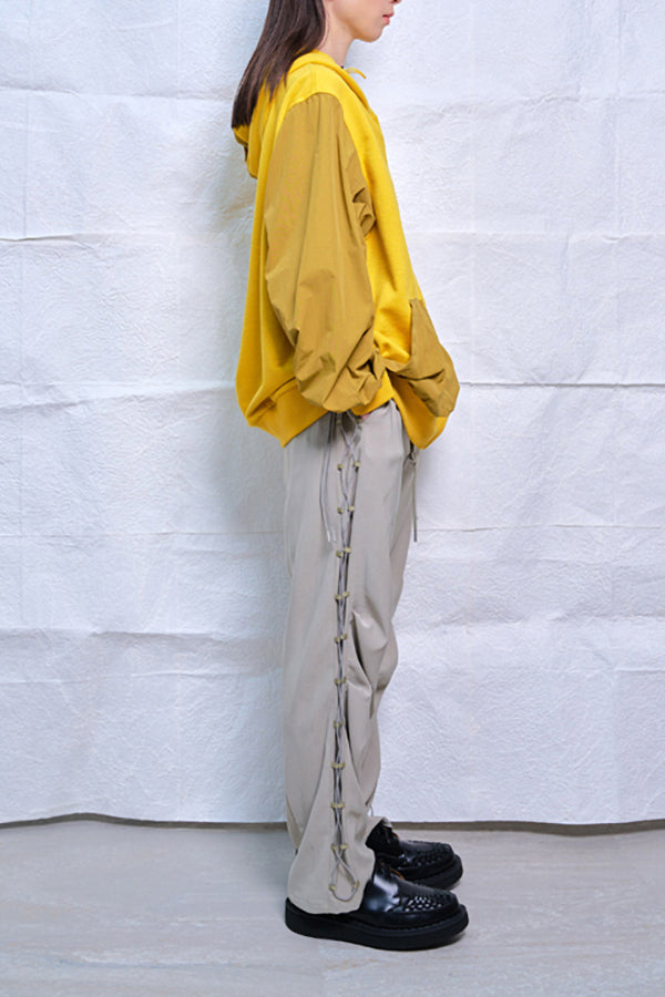 【Nora Lily】MA-1 Sleeve Zip Parka (UNISEX)-MUSTARD-224580100-33F