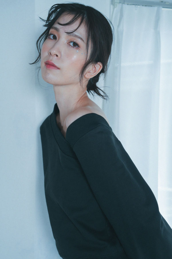 【Nora Lily】「elle」Asymmetry Square Neck SWAET-BLACK-224580106-19F