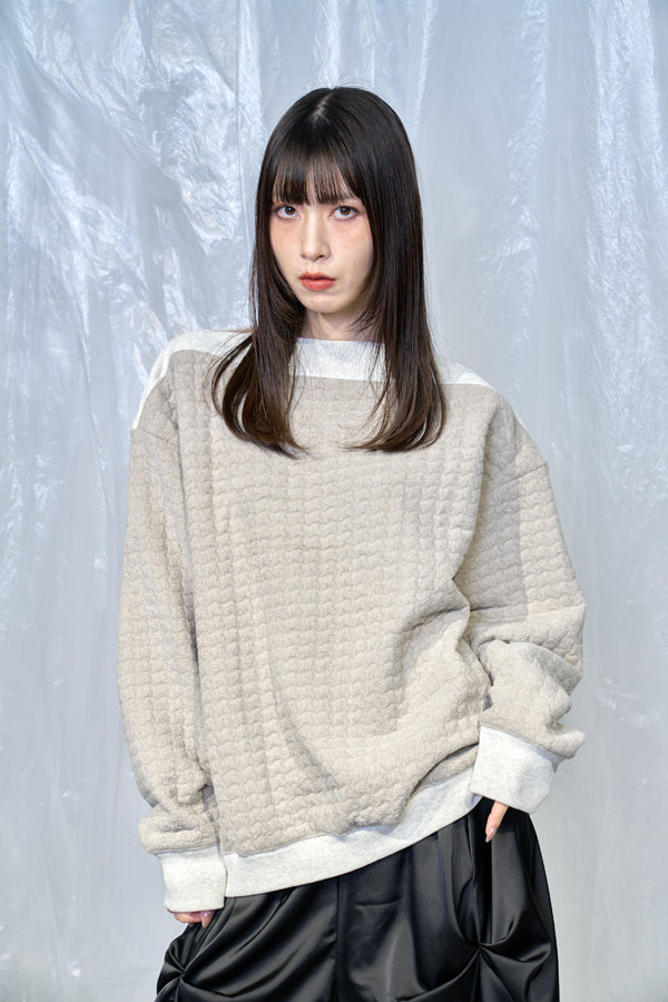 【Nora Lily】Fluffy Popping Tops-Light GREY-224780118-11F