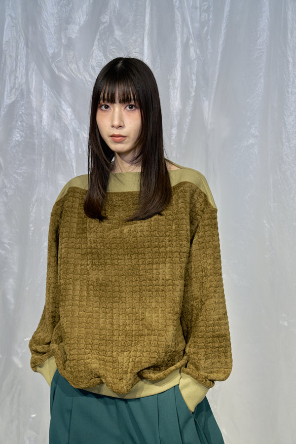 【Nora Lily】Fluffy Popping Tops-KHAKI(khaki)-224780118-27F