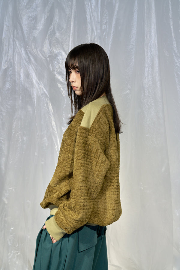 【Nora Lily】Fluffy Popping Tops-KHAKI(khaki)-224780118-27F