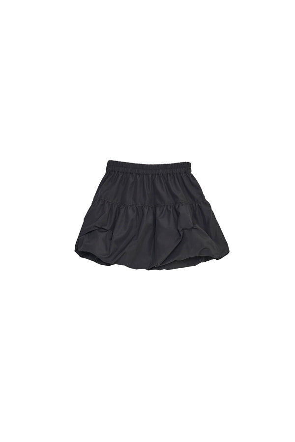 【Nora Lily】「elle」Moondrop Balloon Short Skirt-Black-225360089-19F