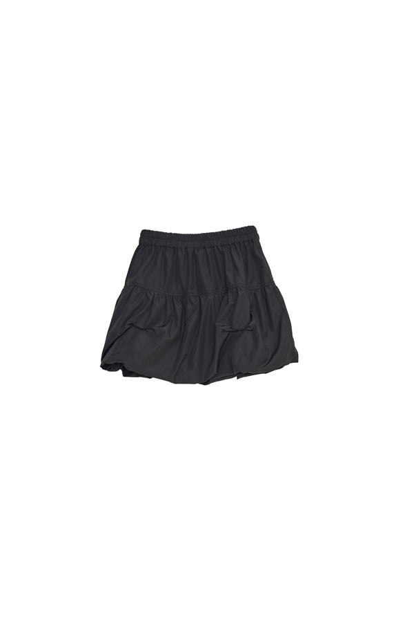 【Nora Lily】「elle」Moondrop Balloon Short Skirt-Black-225360089-19F