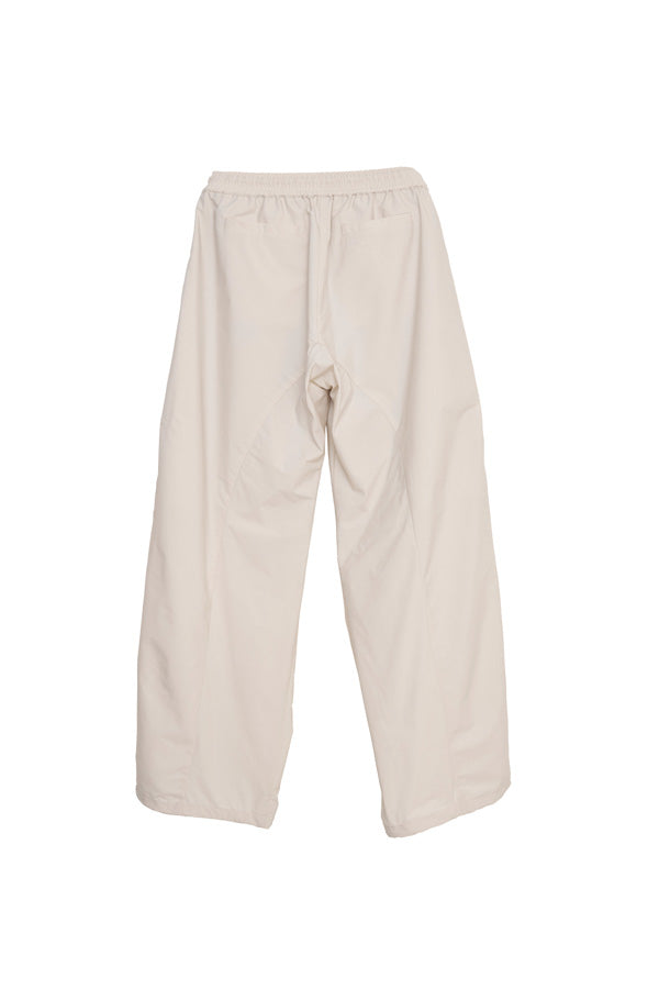 【Nora Lily】「elle」Eggline Track Pants-Smoky White-225360090-02F