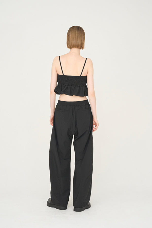 【Nora Lily】「elle」Eggline Track Pants-Black-225360090-19F