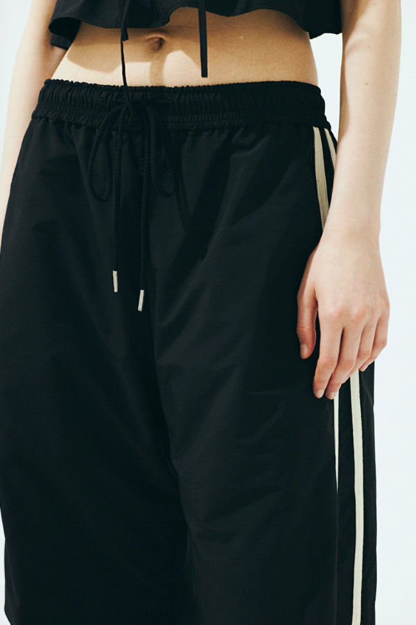 【Nora Lily】「elle」Eggline Track Pants-Black-225360090-19F