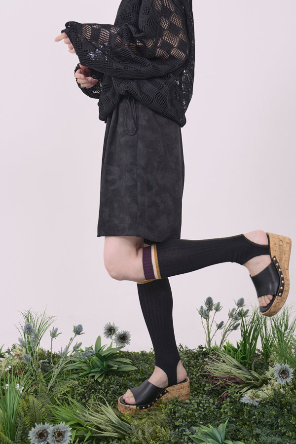 【Nora Lily】Utility Chic Short Pants-Black-225360096-19F