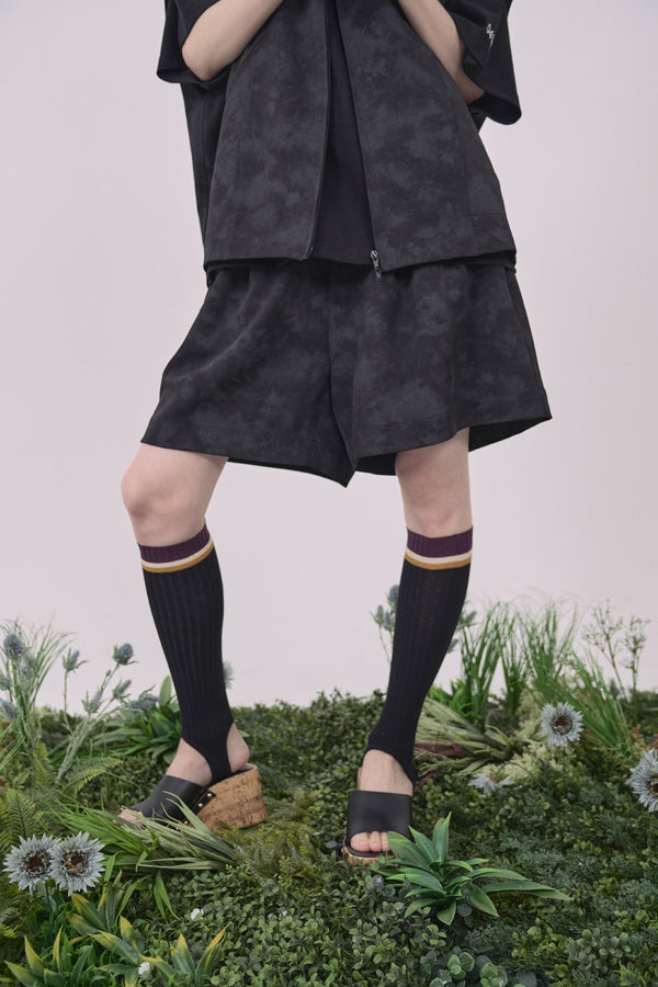 【Nora Lily】Utility Chic Short Pants-Black-225360096-19F