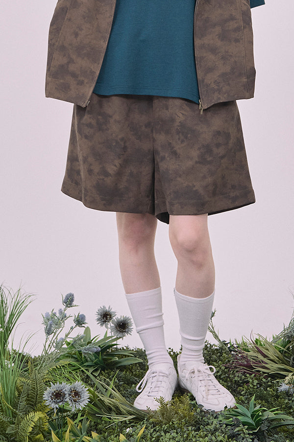 【Nora Lily】Utility Chic Short Pants-Khaki-225360096-27F