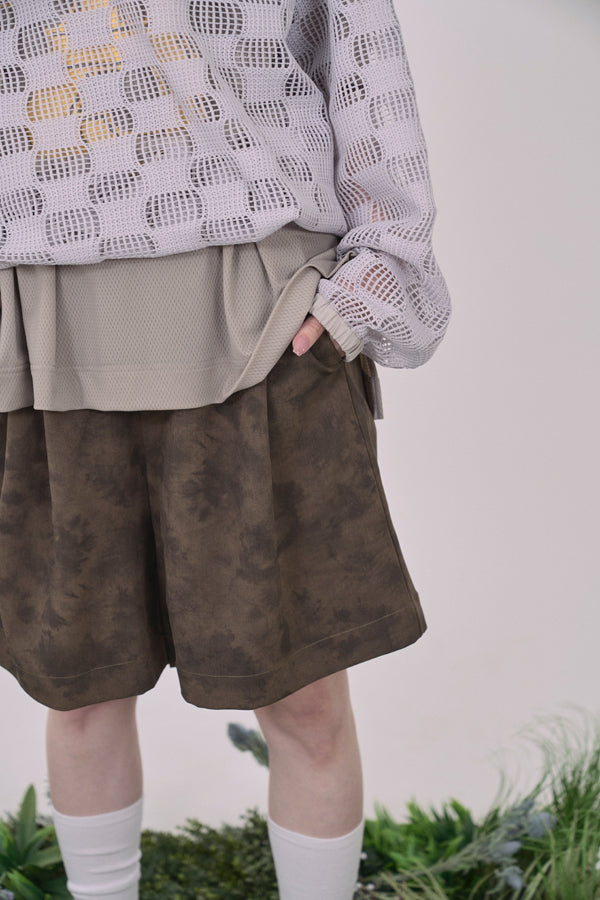 【Nora Lily】Utility Chic Short Pants-Khaki-225360096-27F