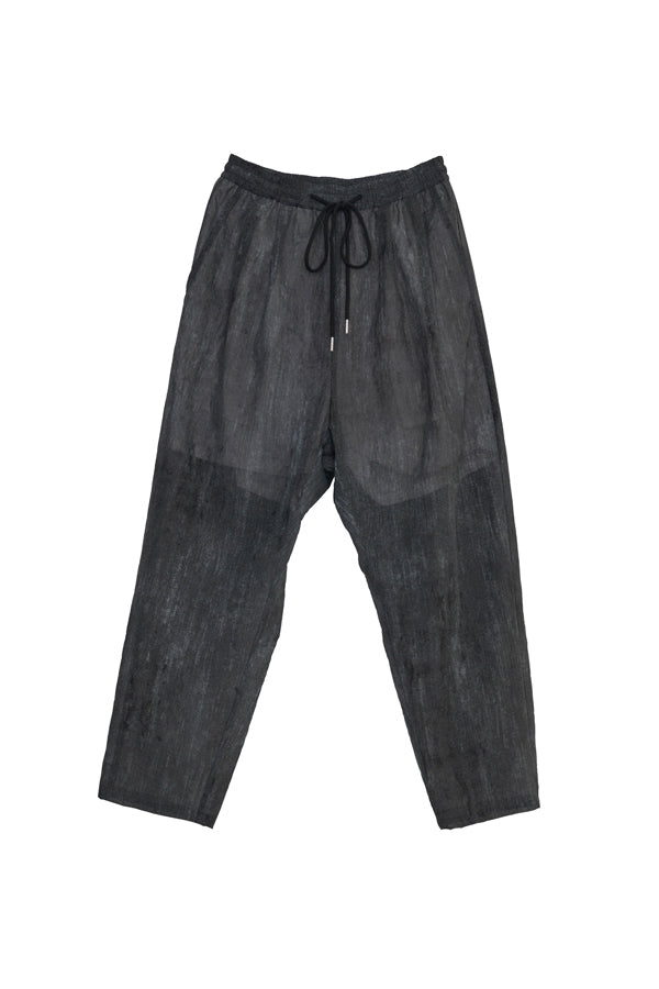 【Nora Lily】Lucent Breeze Relax Trousers-Ash Black-225360097-19F