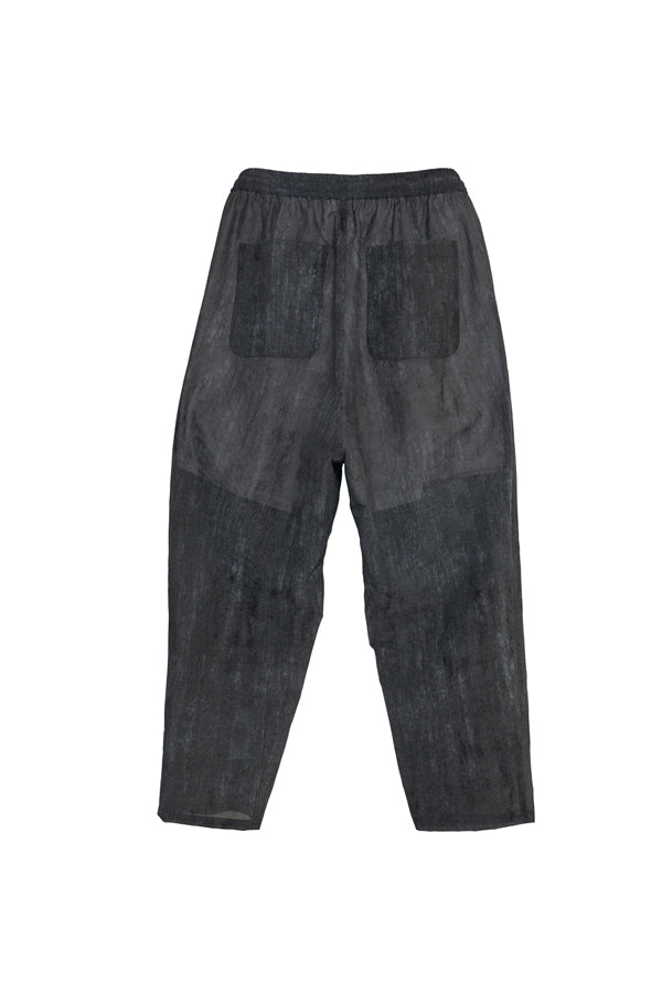【Nora Lily】Lucent Breeze Relax Trousers-Ash Black-225360097-19F