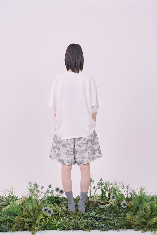 【Nora Lily】Embroidery Heritage Logo Ease Tee-White-225380132-01F