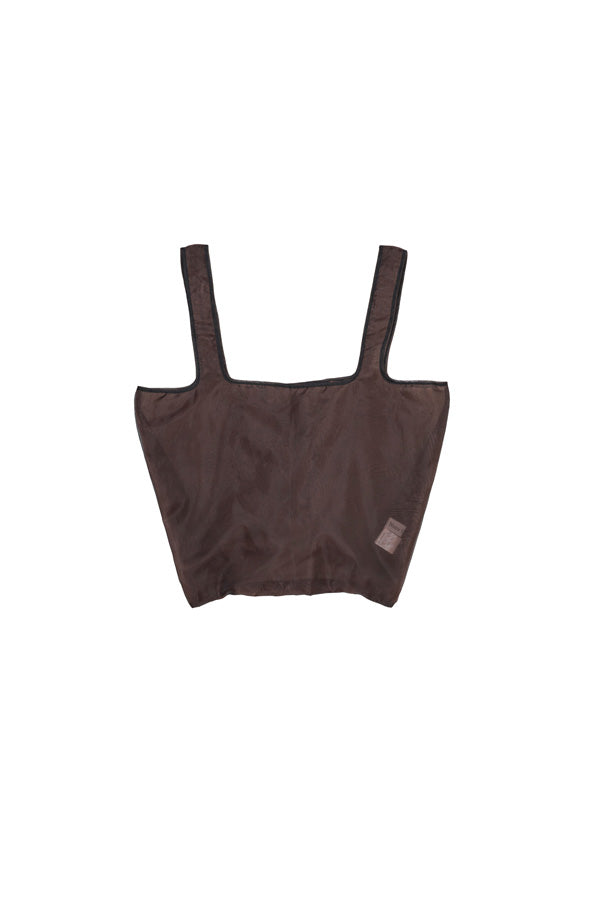 【Nora Lily】「elle」La Suke Bag-Black-Brown-225393002-19F
