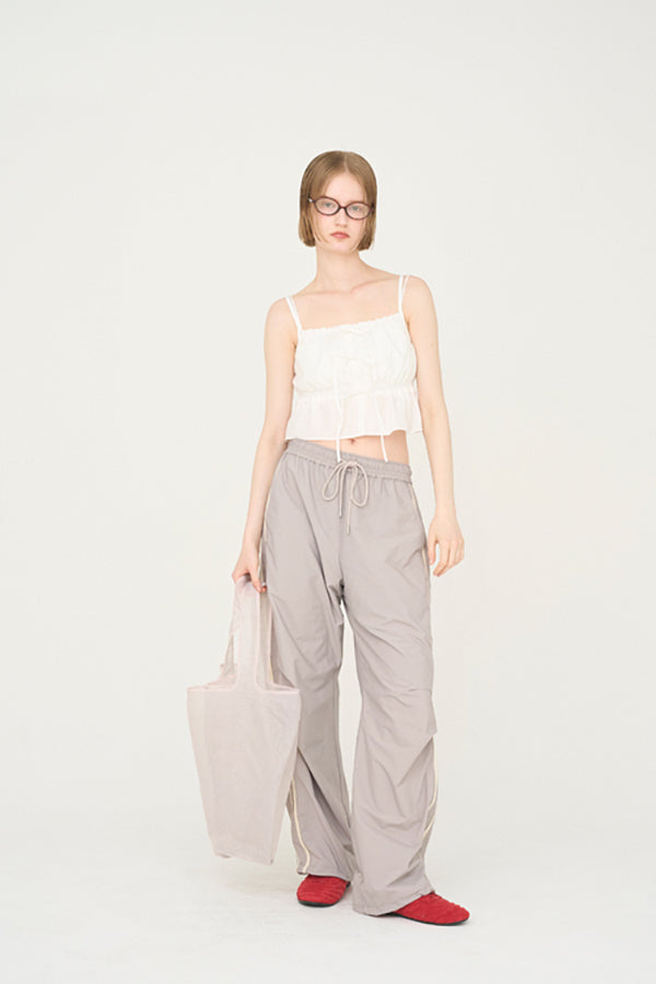 【Nora Lily】「elle」La Suke Bag-Light Pink-Light Grey-225393002-71F