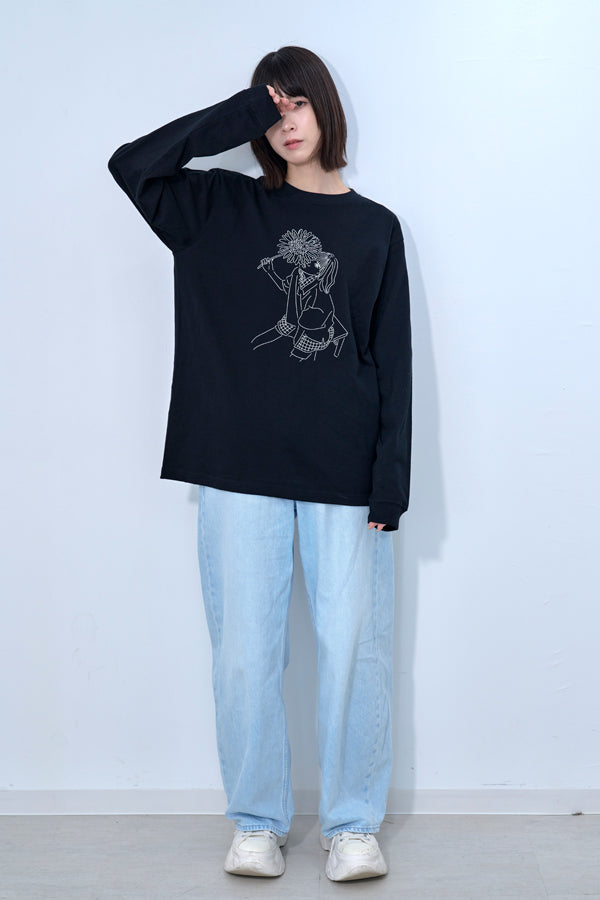 【Nora Lily】YUHO & Flower L/S Tee