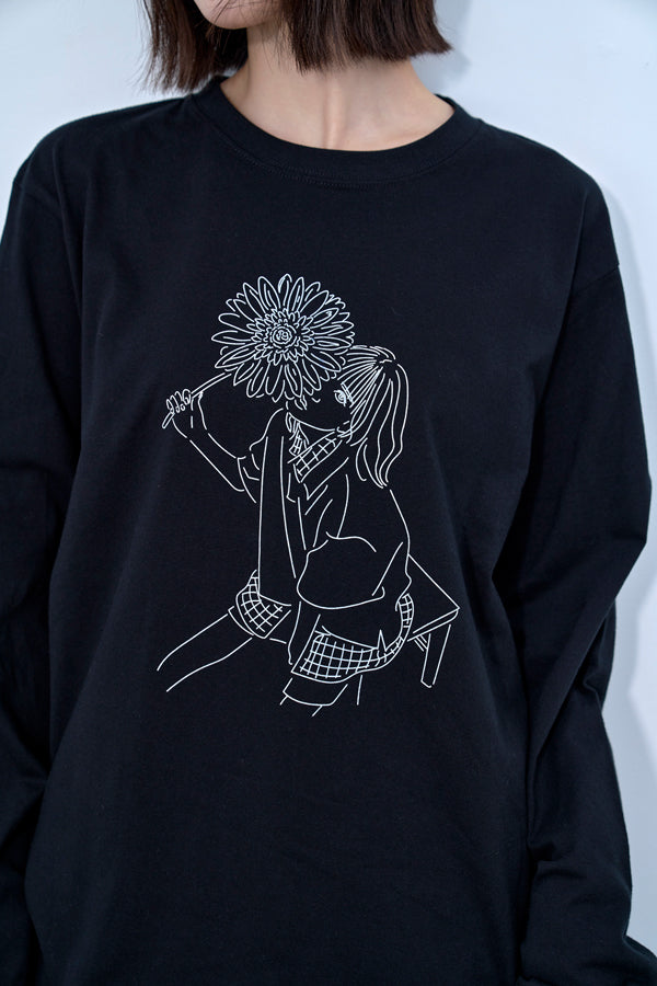【Nora Lily】YUHO & Flower L/S Tee