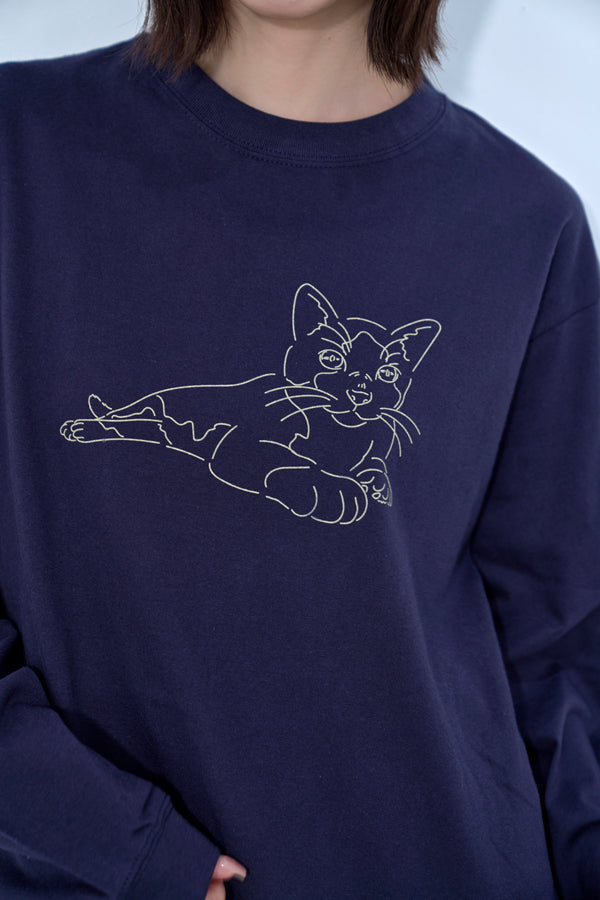 【Nora Lily】 NORA Neko L/S Tee