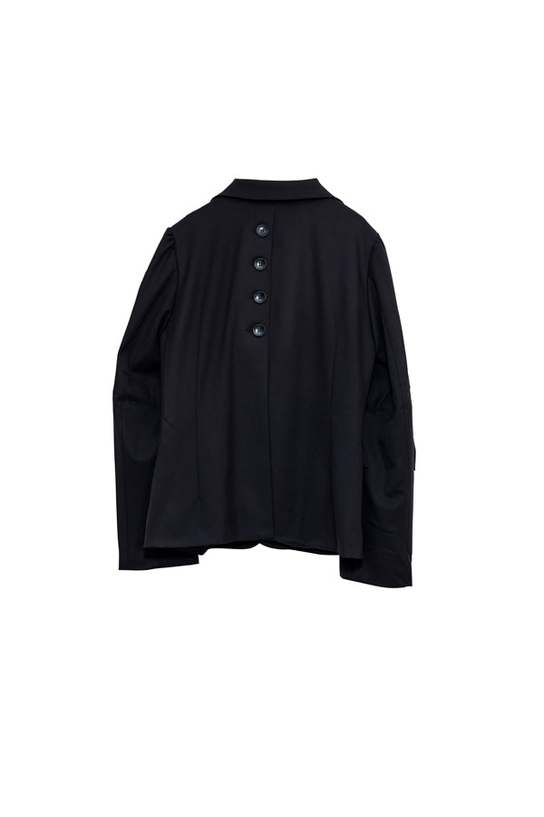 【Nora Lily】「elle」Back Design Tailored Jacket-Black-225542107-19F