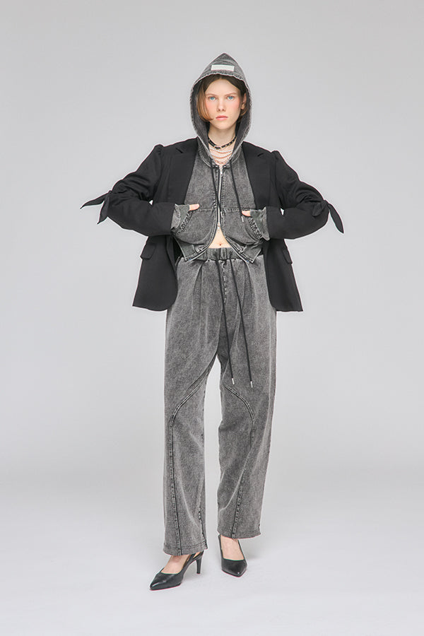 【Nora Lily】「elle」Back Design Tailored Jacket-Black-225542107-19F