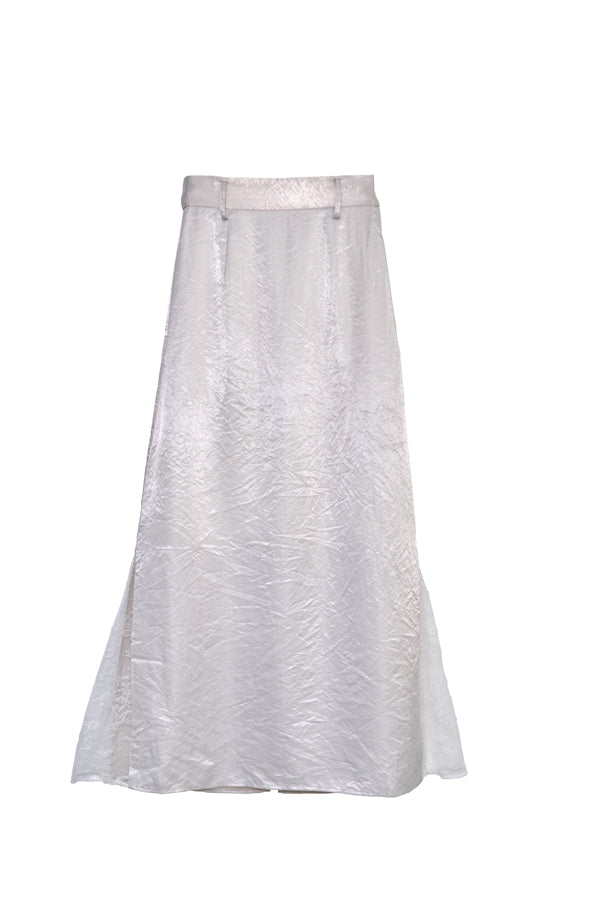 【Nora Lily】「elle」A line Gore Skirt-Ivory-225560109-11F