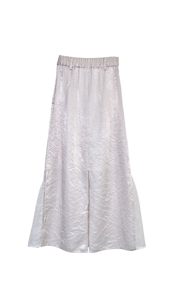 【Nora Lily】「elle」A line Gore Skirt-Ivory-225560109-11F