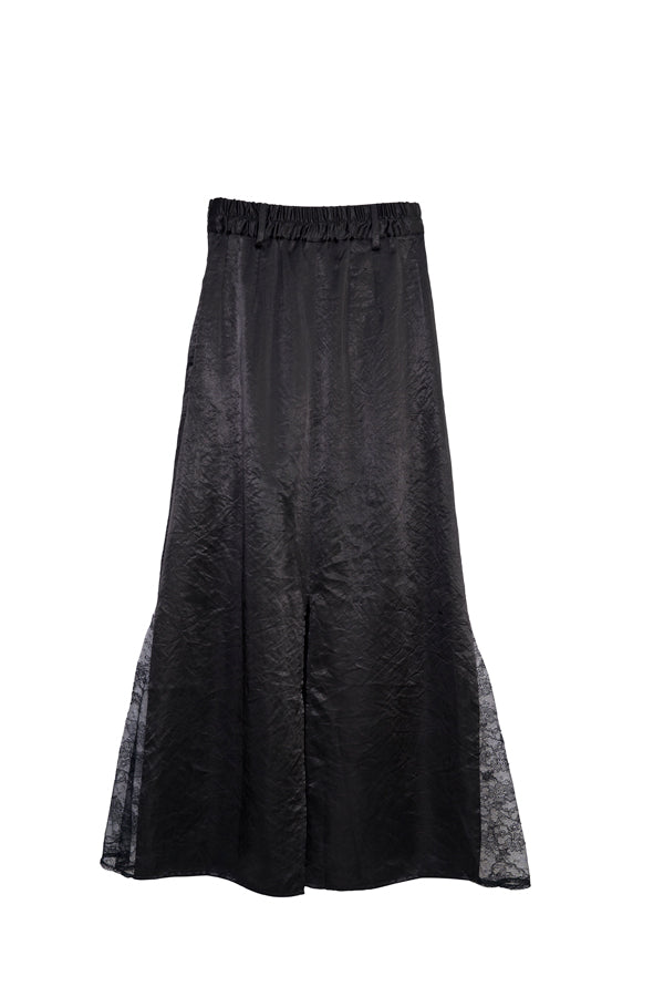 【Nora Lily】「elle」A line Gore Skirt-Black-225560109-19F