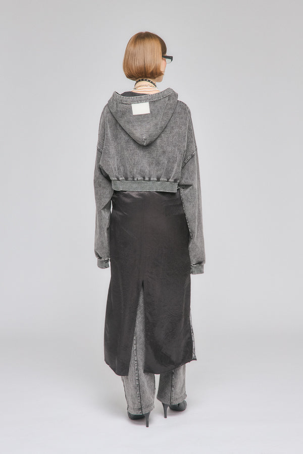 【Nora Lily】「elle」A line Gore Skirt-Black-225560109-19F