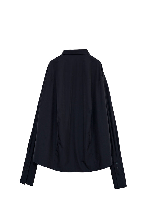 【Nora Lily】「elle」Back Balloon Shirts-Black-225580157-19F