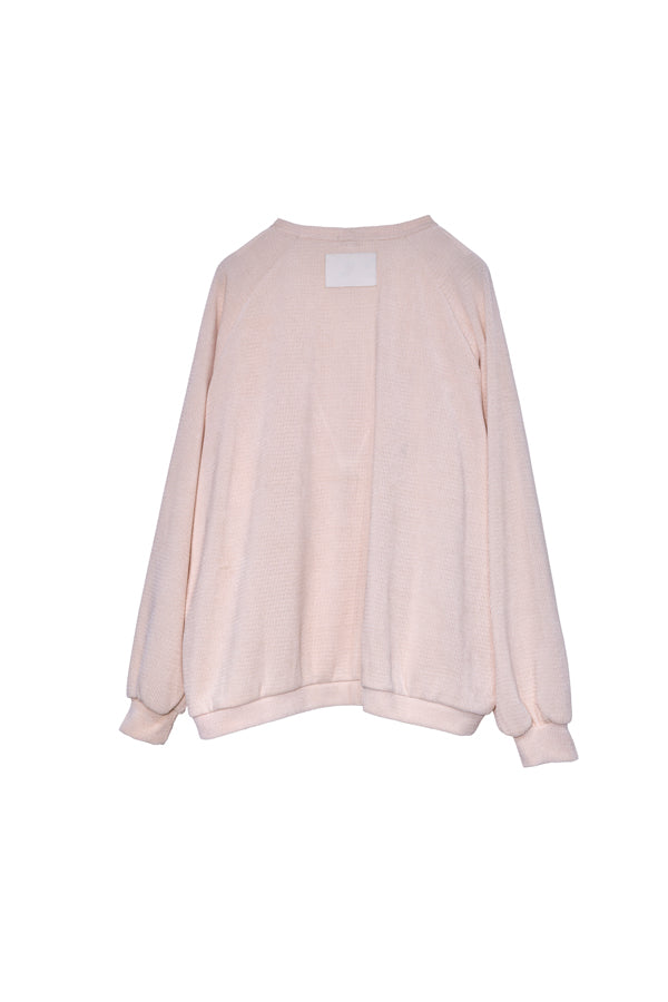 【Nora Lily】Switching Design Cardigan-Ivory Solid-225580159-04F