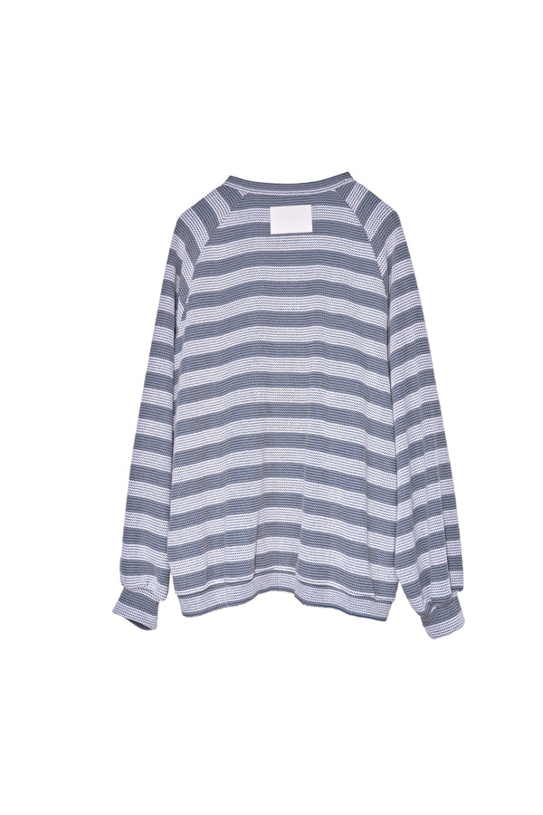 【Nora Lily】Switching Design Cardigan-Light Grey Border-225580159-12F