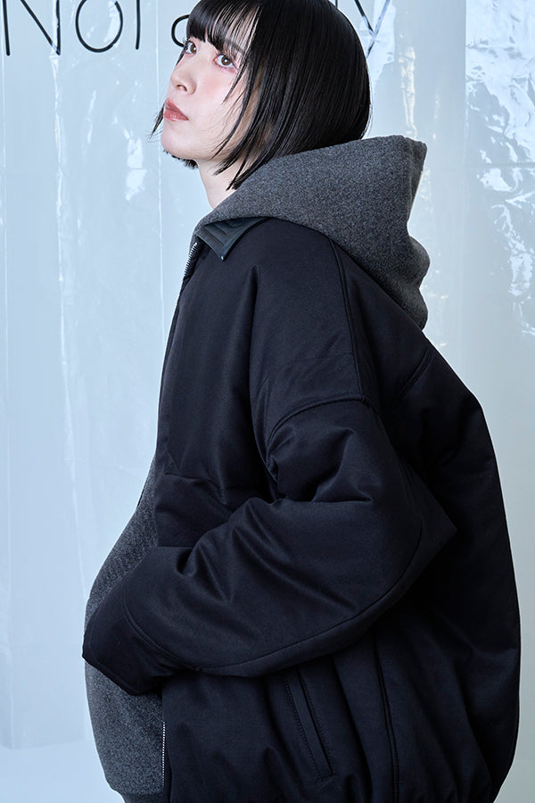 【Nora Lily】Flghit Paffar JKT-Black x Black-225742108-19F