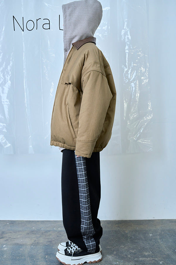 【Nora Lily】Flghit Paffar JKT-Brown x Khaki-225742108-27F